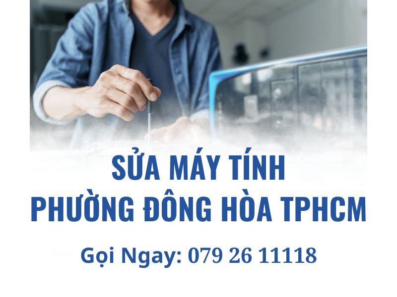 sửa máy tính phường Đông Hòa